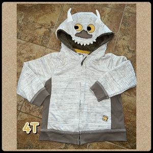 Where The Wild Things Are Hoodie 4T